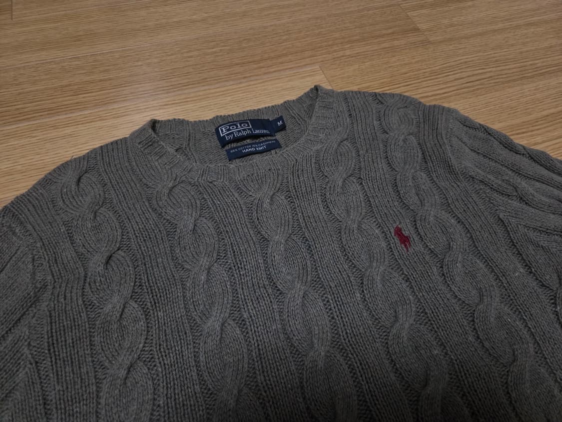 폴로 랄프로렌 포니 케이블 꽈배기 니트  상품이미지3