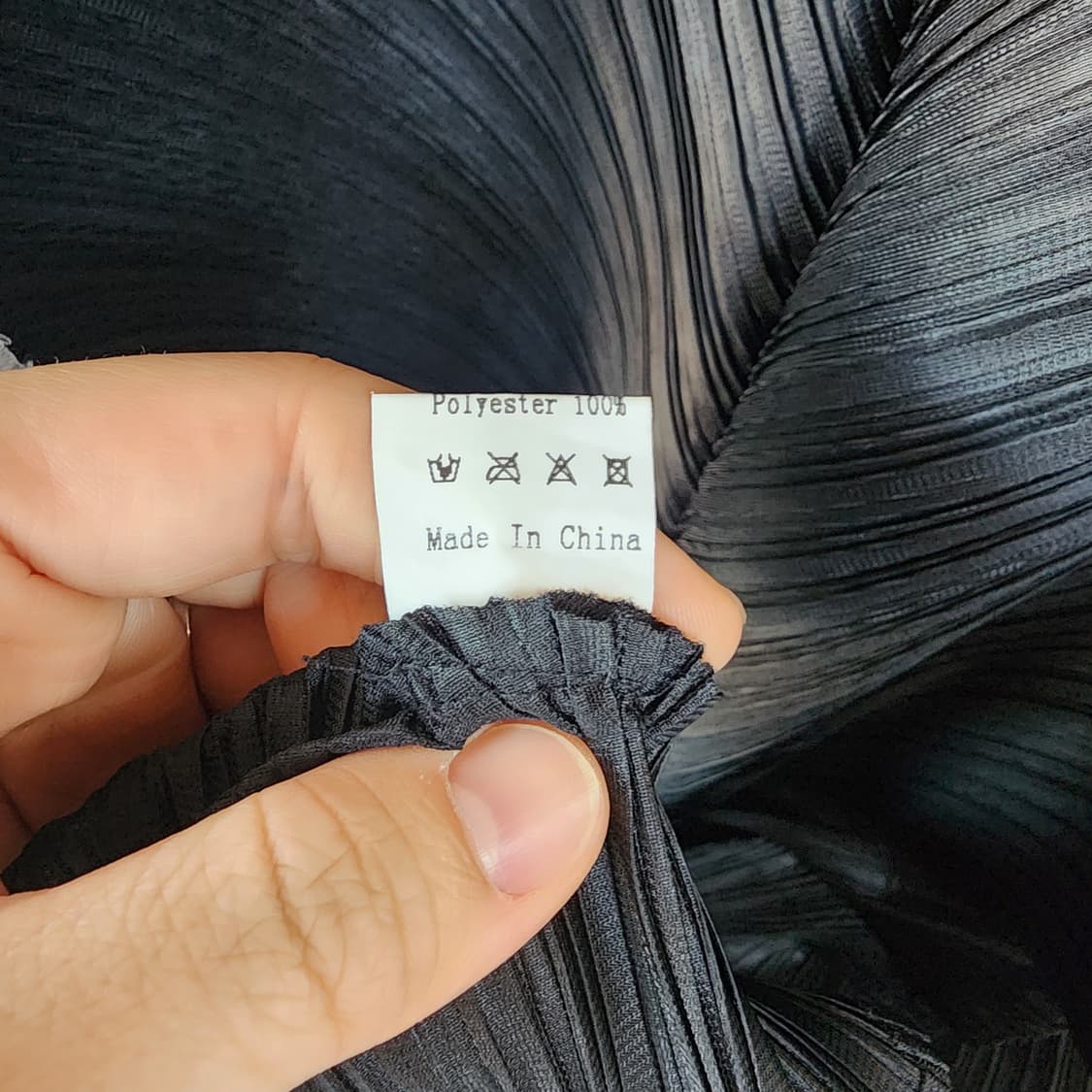 플리츠 블랙 민소매 원피스 상품이미지6