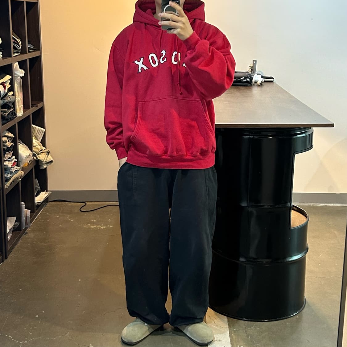 00s 나이키 레드 삭스 후디 상품이미지5