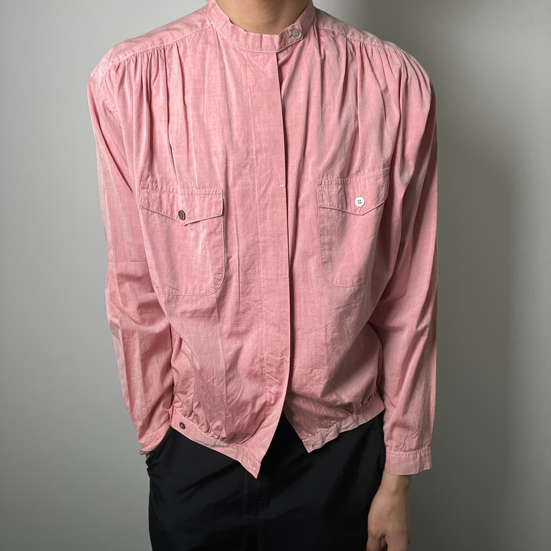 요지야마모토 Y's for men 셔링 셔츠 상품이미지1