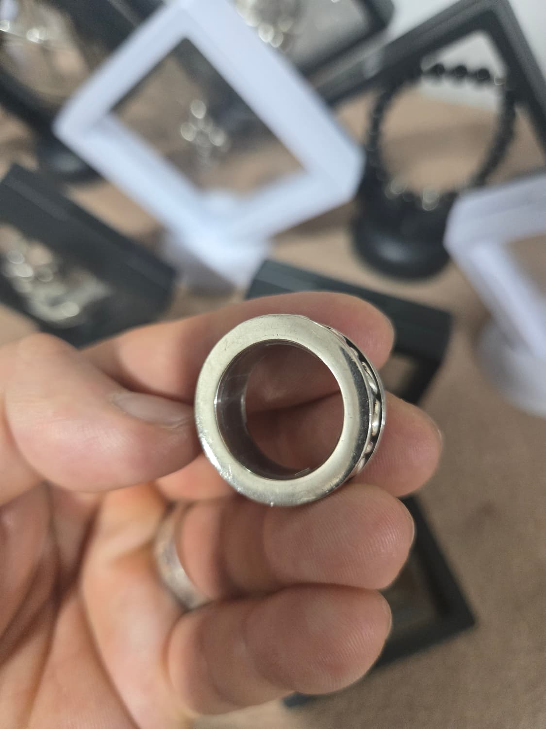 크롬하츠 스크롤 스피너링 정품 상품이미지6