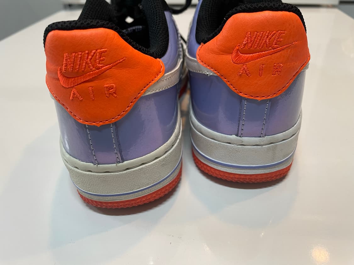 나이키 에어포스 1 블랙/퍼플/오렌지 225mm 상품이미지3