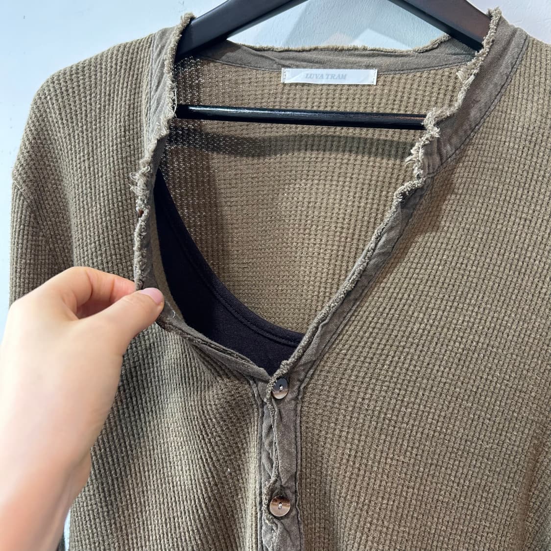 그런지 레이어드 롱 슬리브 상품이미지2