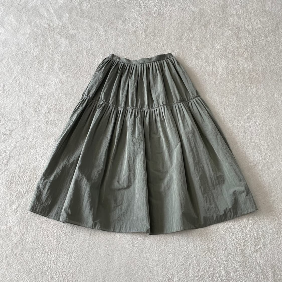 [S] DKNY 한섬 여성 나일론 치마 롱스커트 상품이미지6