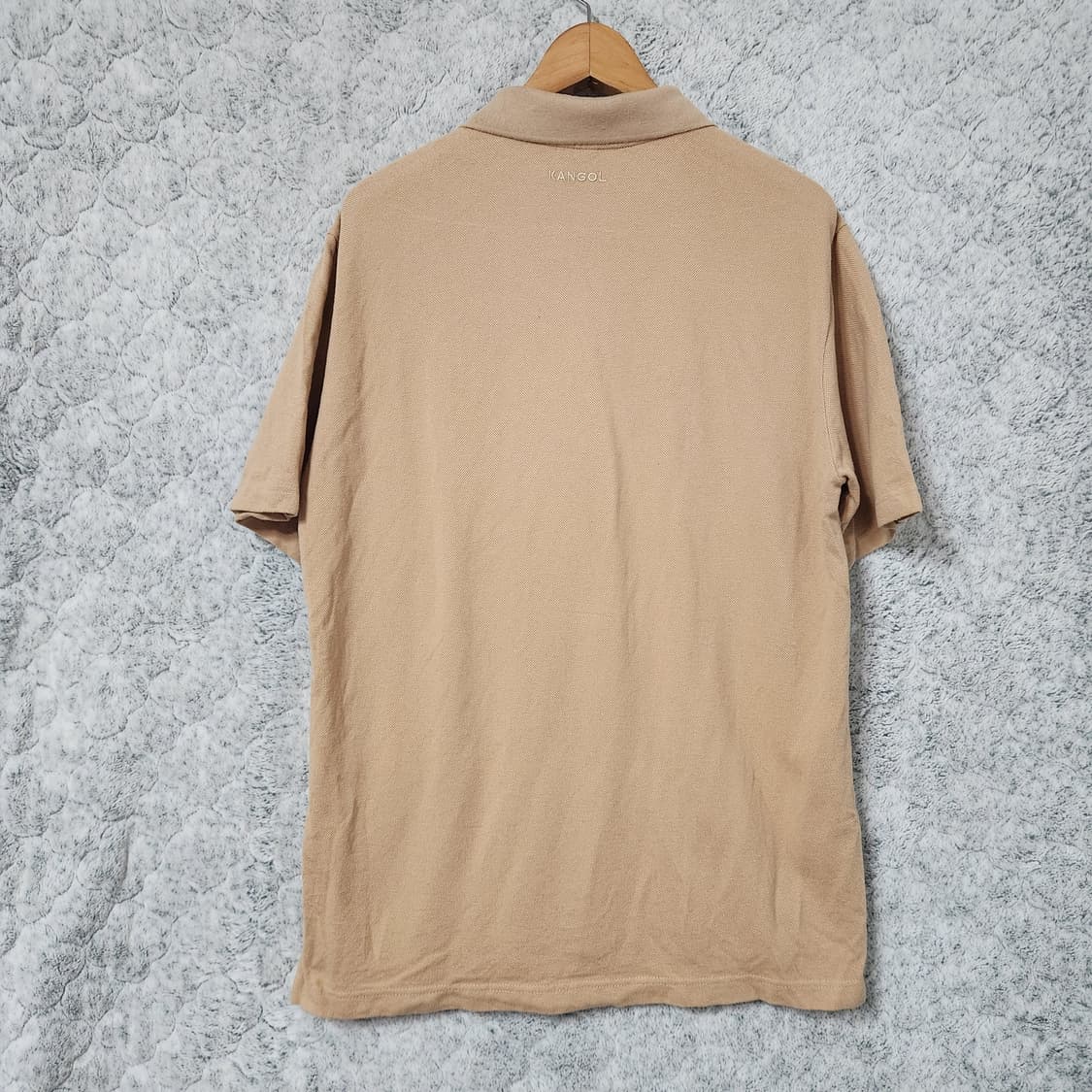 G740 [L] 캉골 반팔 카라 티셔츠
 상품이미지4