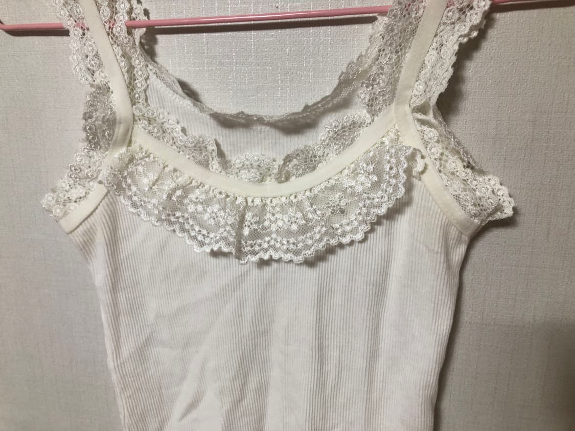 White Lace Sleeveless 상품이미지3