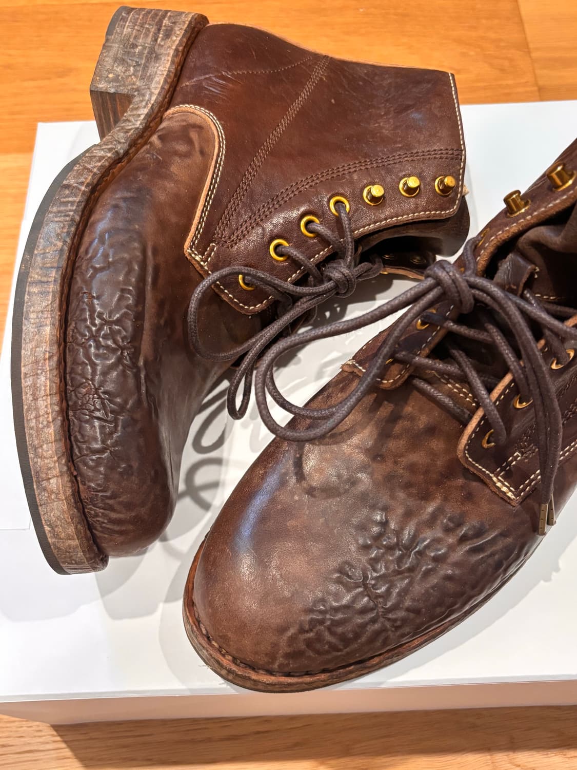 [M10] VISVIM 25AW Virgil Boots 다크브라운 상품이미지1