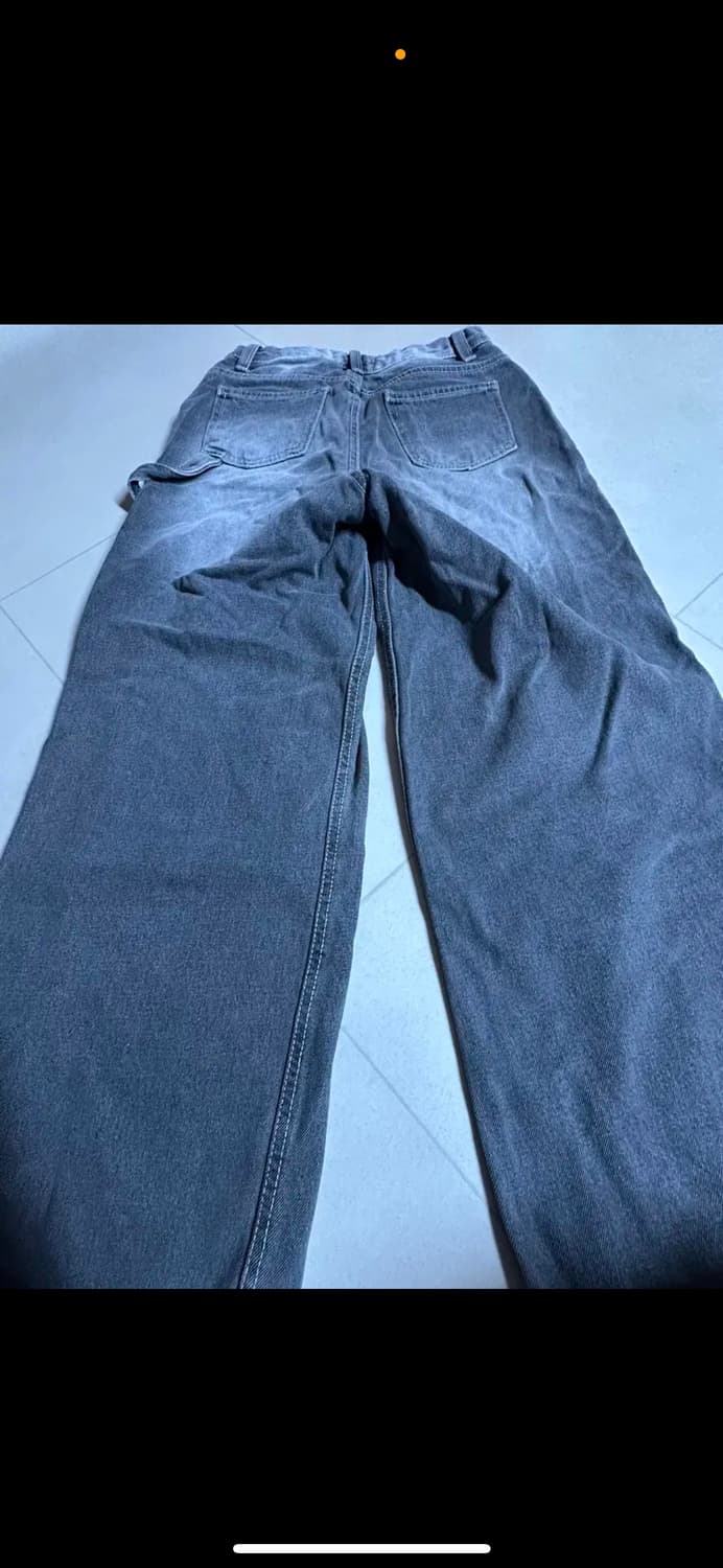 빈티지 그레이 와이드 팬츠 상품이미지2