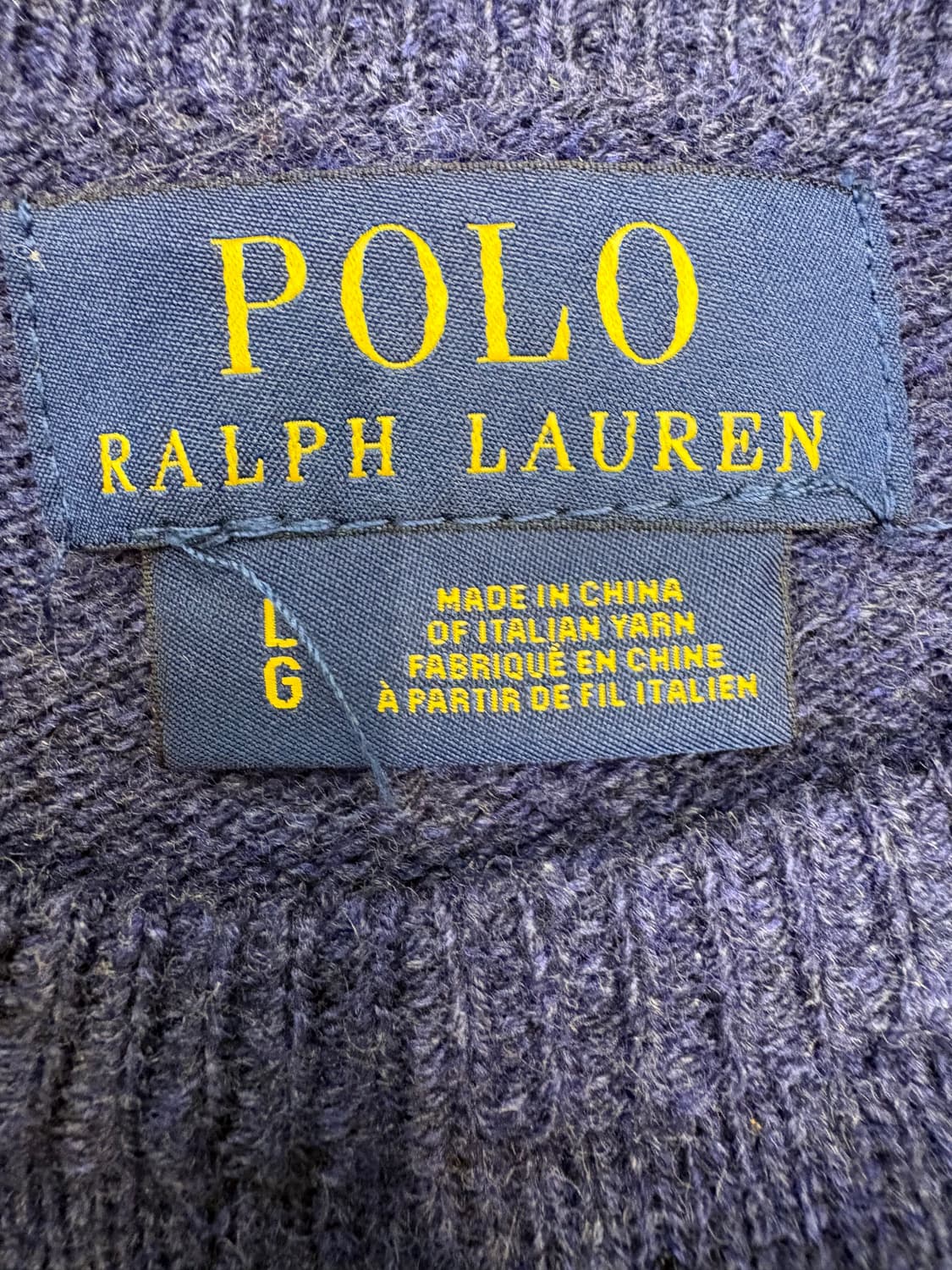폴로 랄프로렌 울 니트 상품이미지4