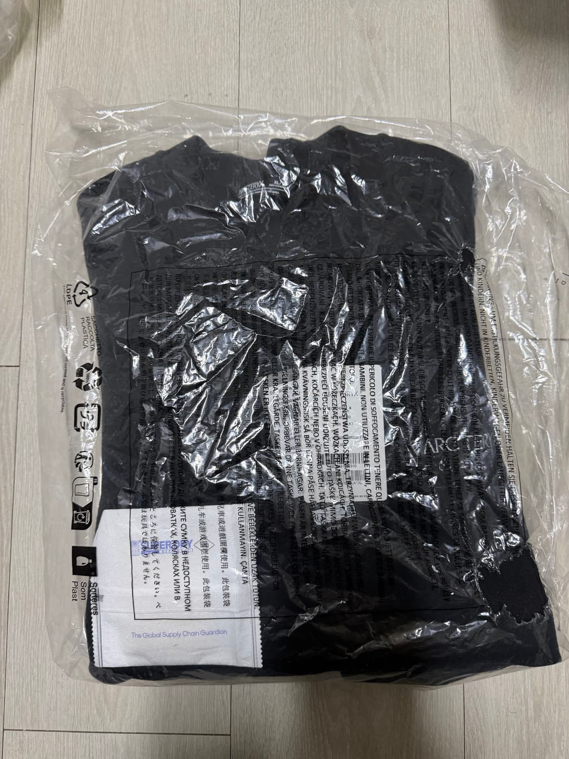 [xl] 아크테릭스 엠블럼 플리스 크루 티셔츠(새상품) 상품이미지2