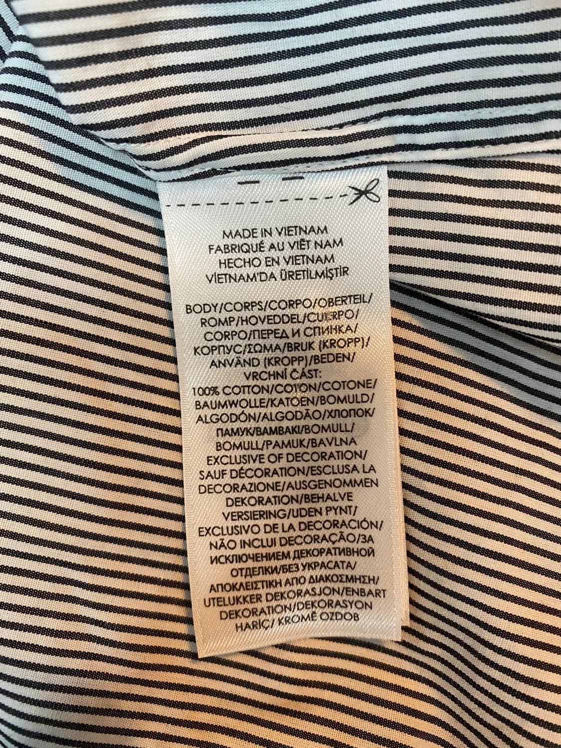 정품 폴로 랄프로렌 스트라이프 셔츠 M 슬림핏 상품이미지8