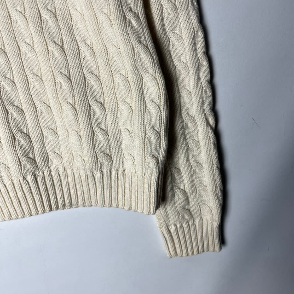 [Ralph Lauren] 폴로랄프로렌 초코포니 꽈배기 니트 상품이미지4