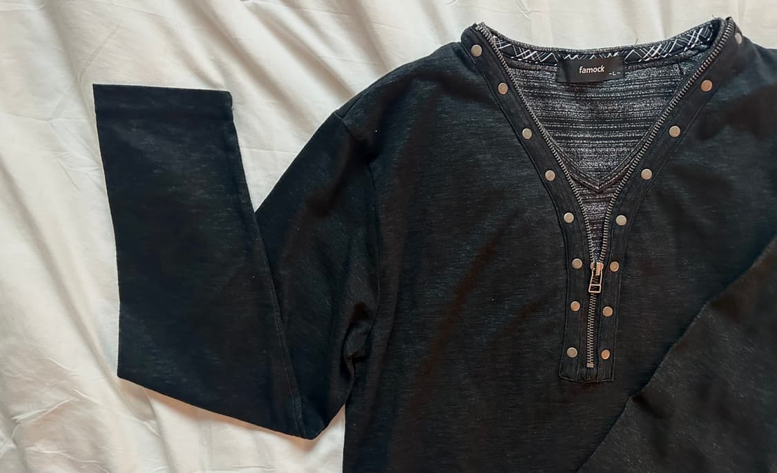 빈티지 레이어드 롱슬리브 상품이미지1