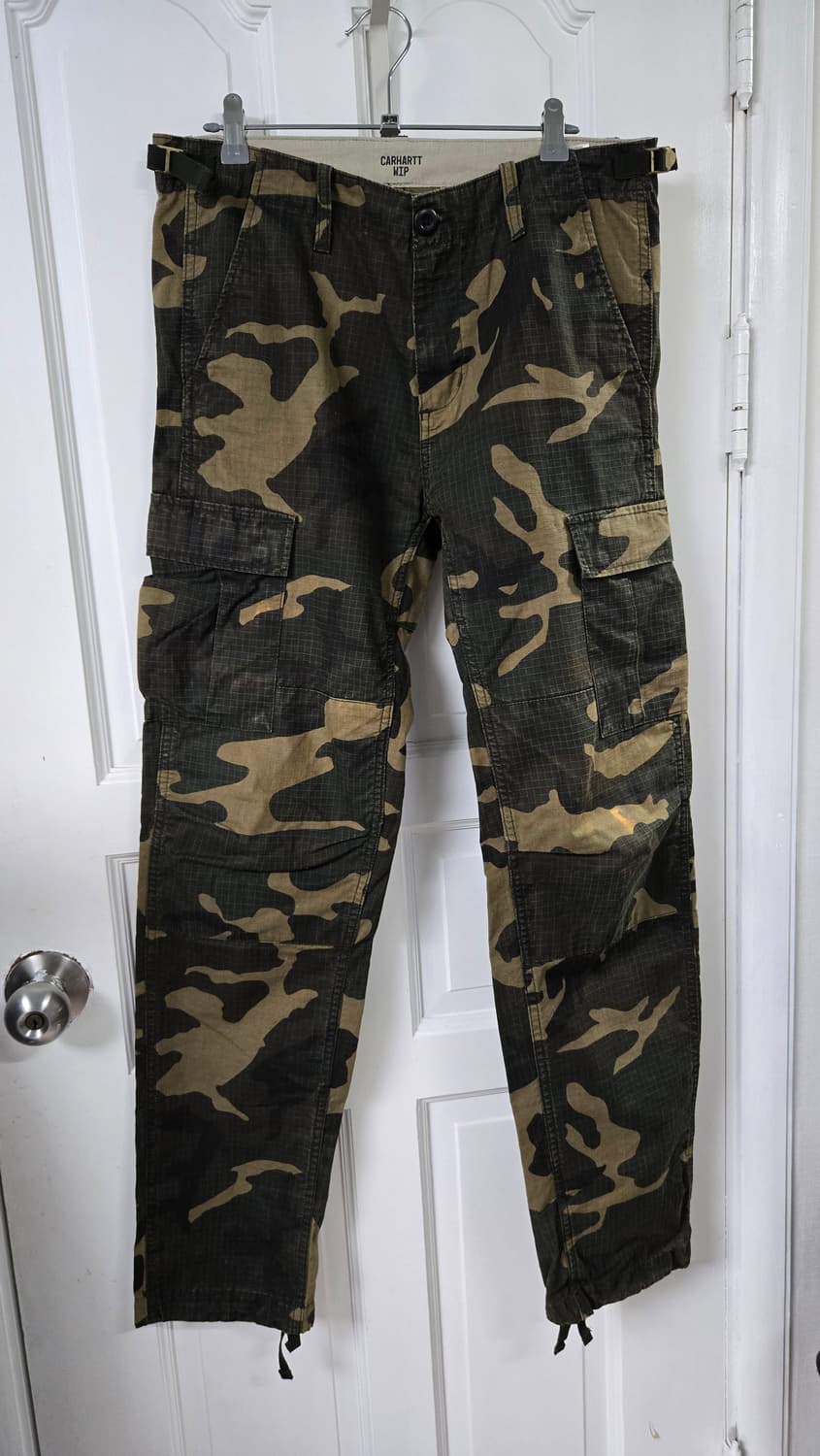 칼하트wip 카모팬츠 상품이미지1