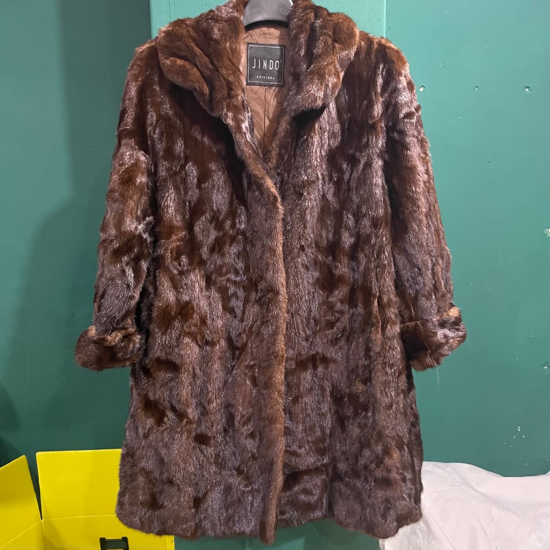 진도모피 아메리칸퓨어 밍크코트 상품이미지1