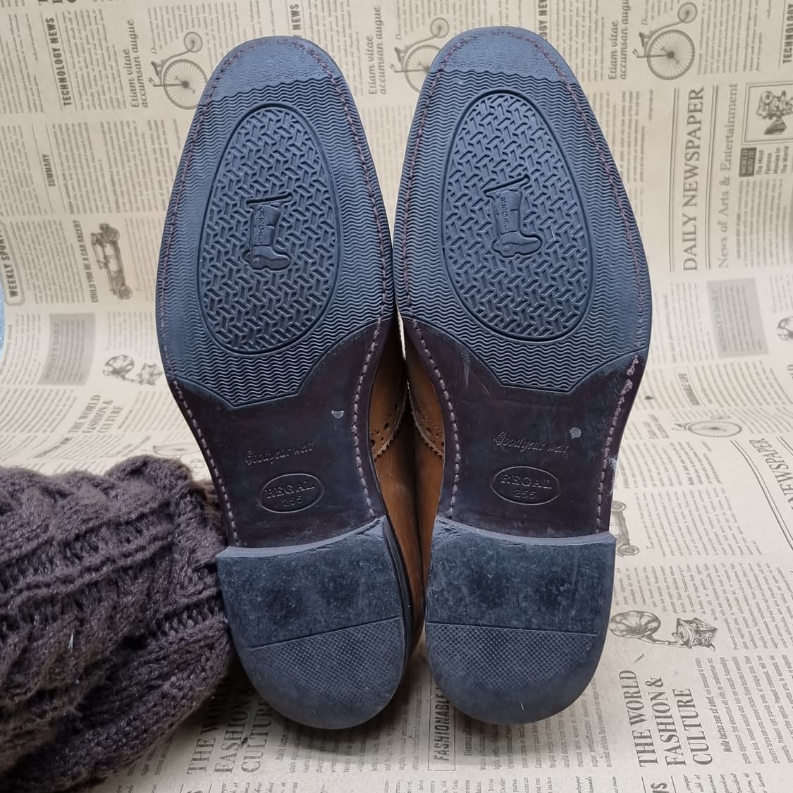 금강리갈 남성윙팁구두 255 상품이미지3