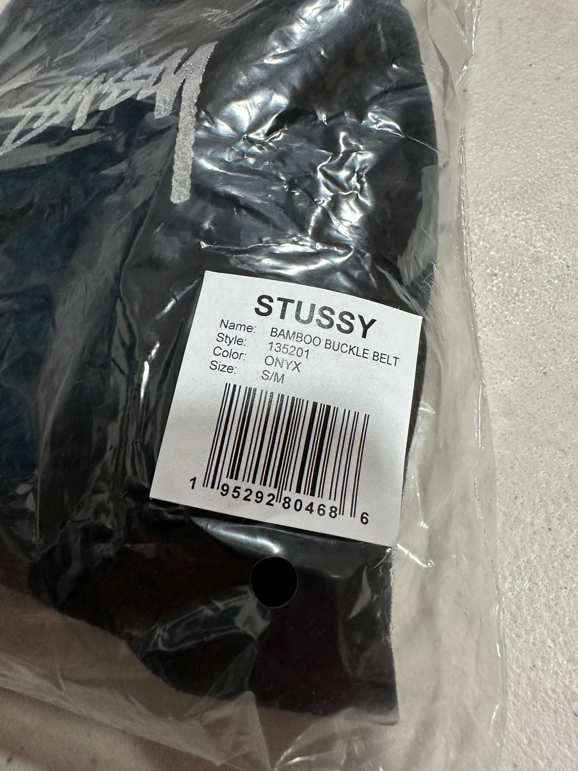 스투시 밤부 버클벨트 오닉스 S-M, L-XL사이즈 새상품 상품이미지4