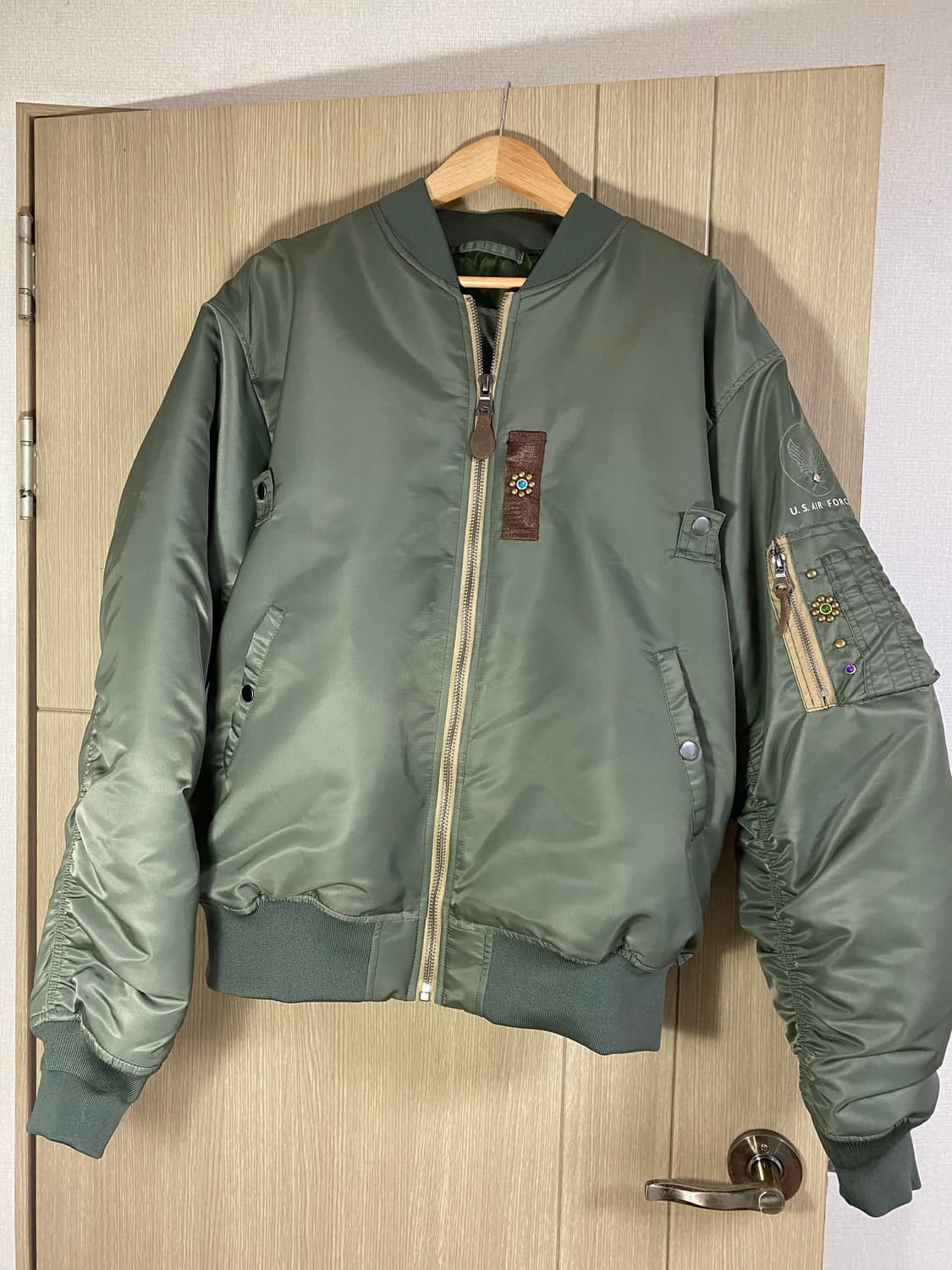 복각 잼스톤 ma-1 플라이트 자켓 상품이미지3