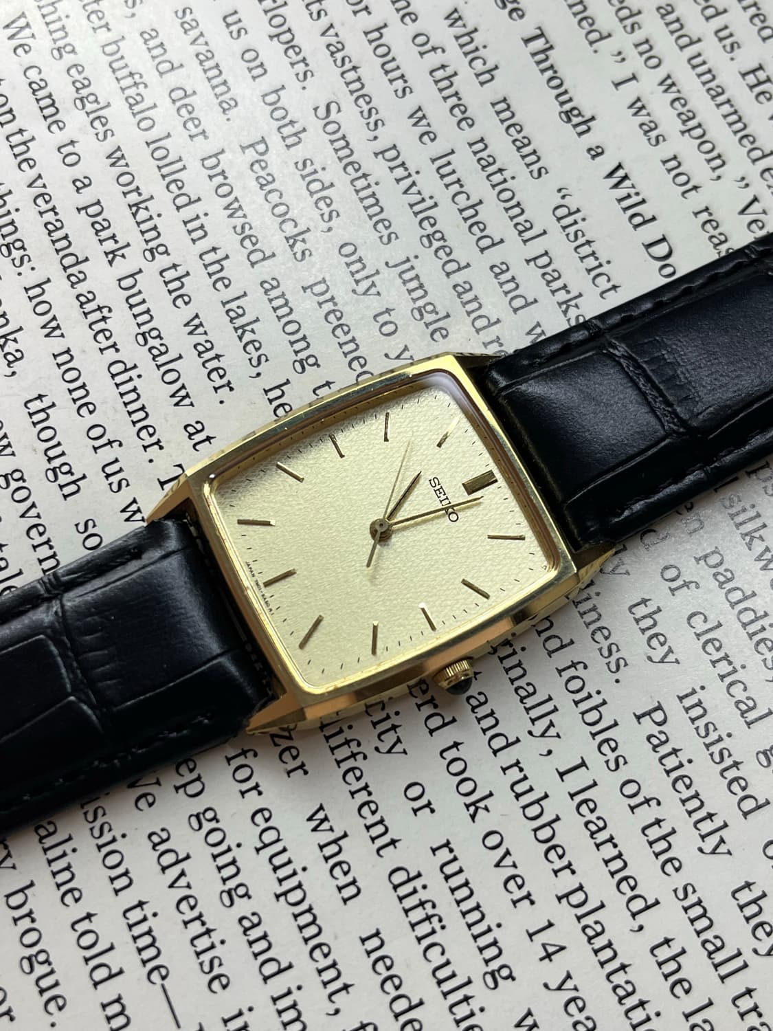 빈티지 세이코 탱크 7N01-5A40 (1991)  상품이미지2