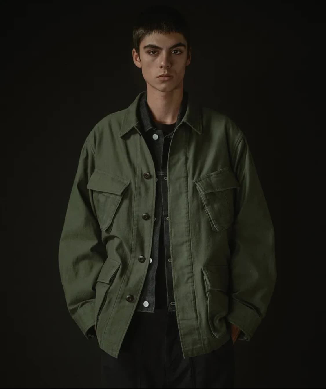 무탠다드 퍼티그자켓 M(시착상품) 상품이미지1