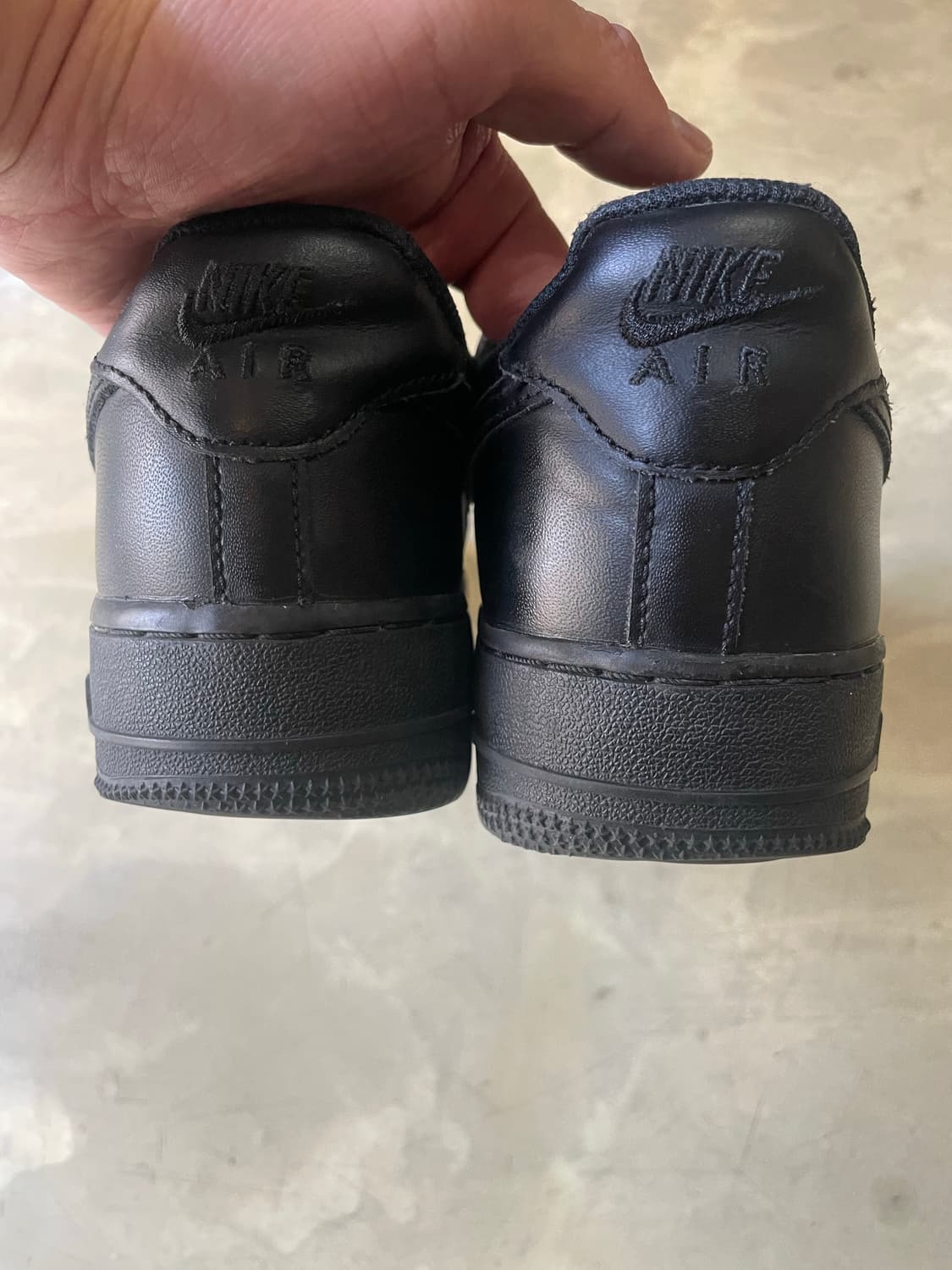 나이키 에어포스 1 블랙 250 상품이미지5