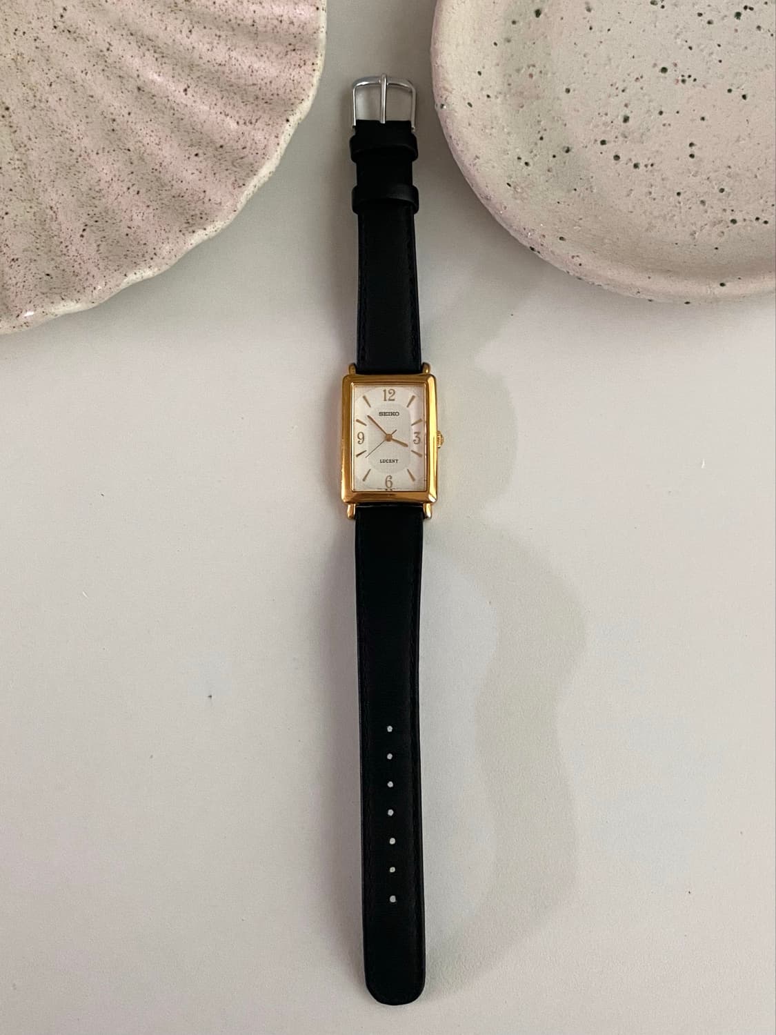 Seiko 세이코 lucent 루센트 스퀘어 쿼츠 상품이미지5
