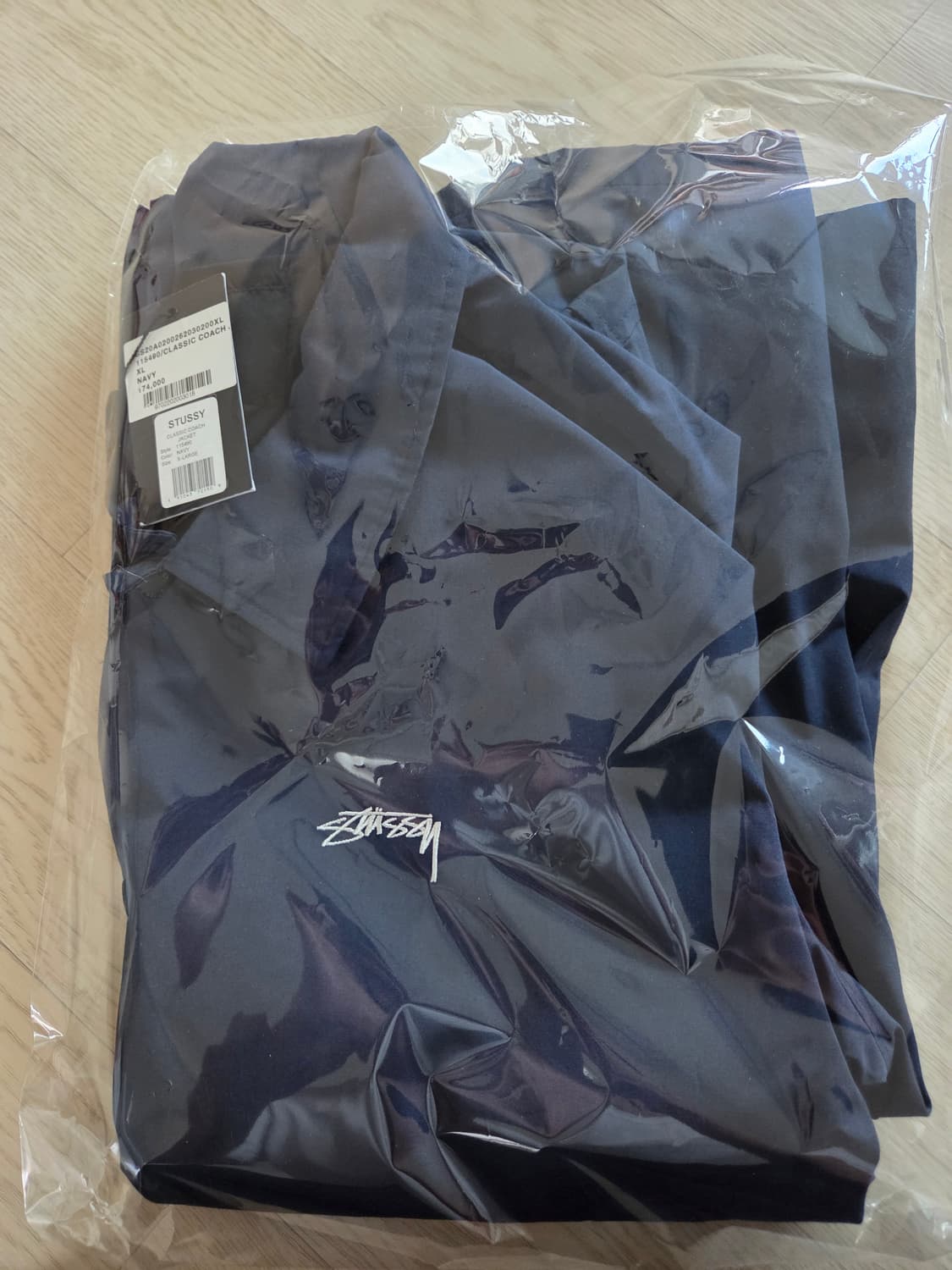 스투시 코치자켓 네이비 xl 상품이미지1