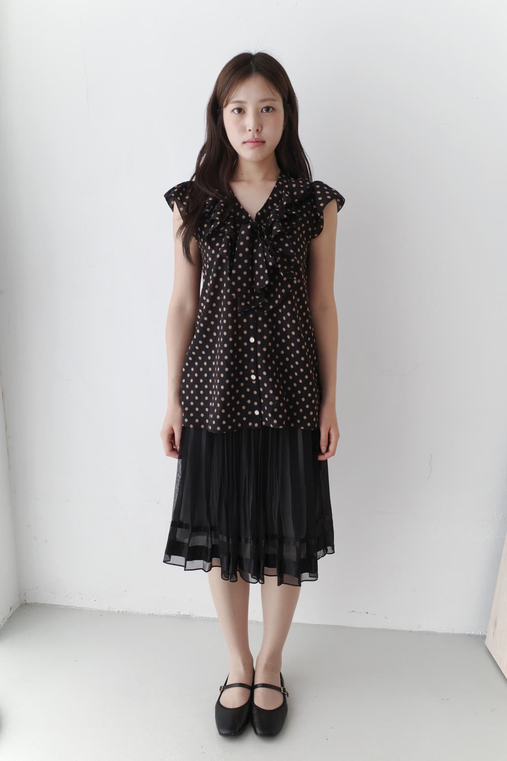 body dressing) pleats sha skirt 상품이미지7