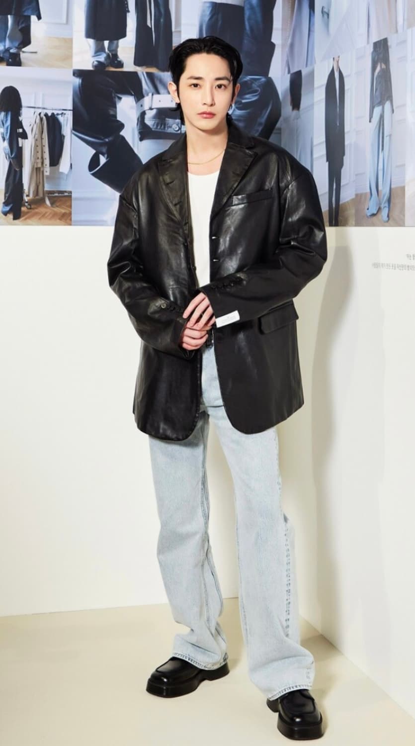 이수혁 rokh h&m 콜라보 가죽자켓 상품이미지2