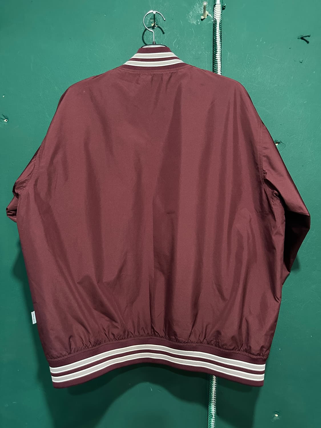 예스아이씨 바시티자켓 버건디105 상품이미지2