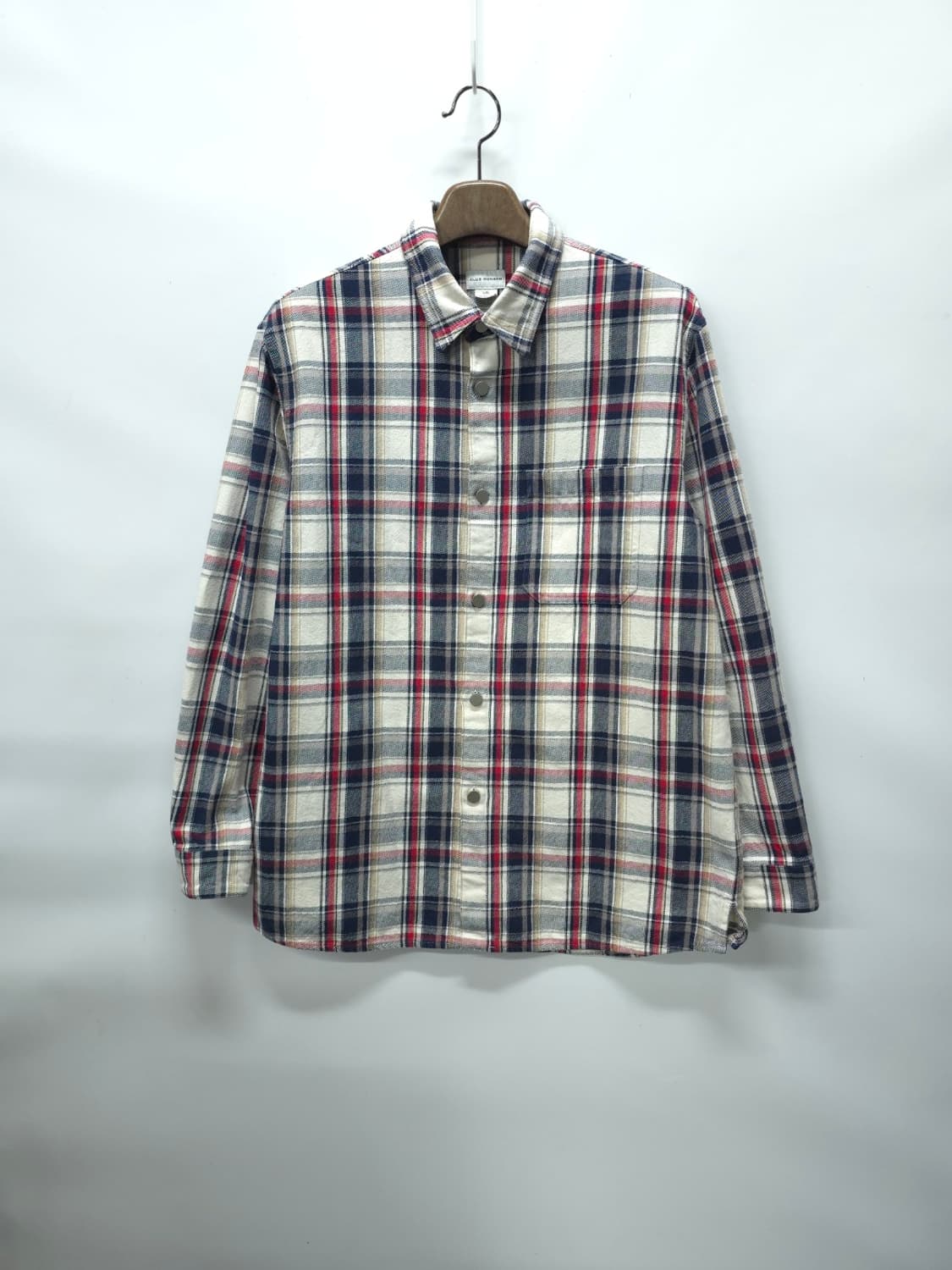 ​클럽모나코 남성 워크웨어 코튼 체크 셔츠자켓(100~105, 상태최상) 상품이미지1