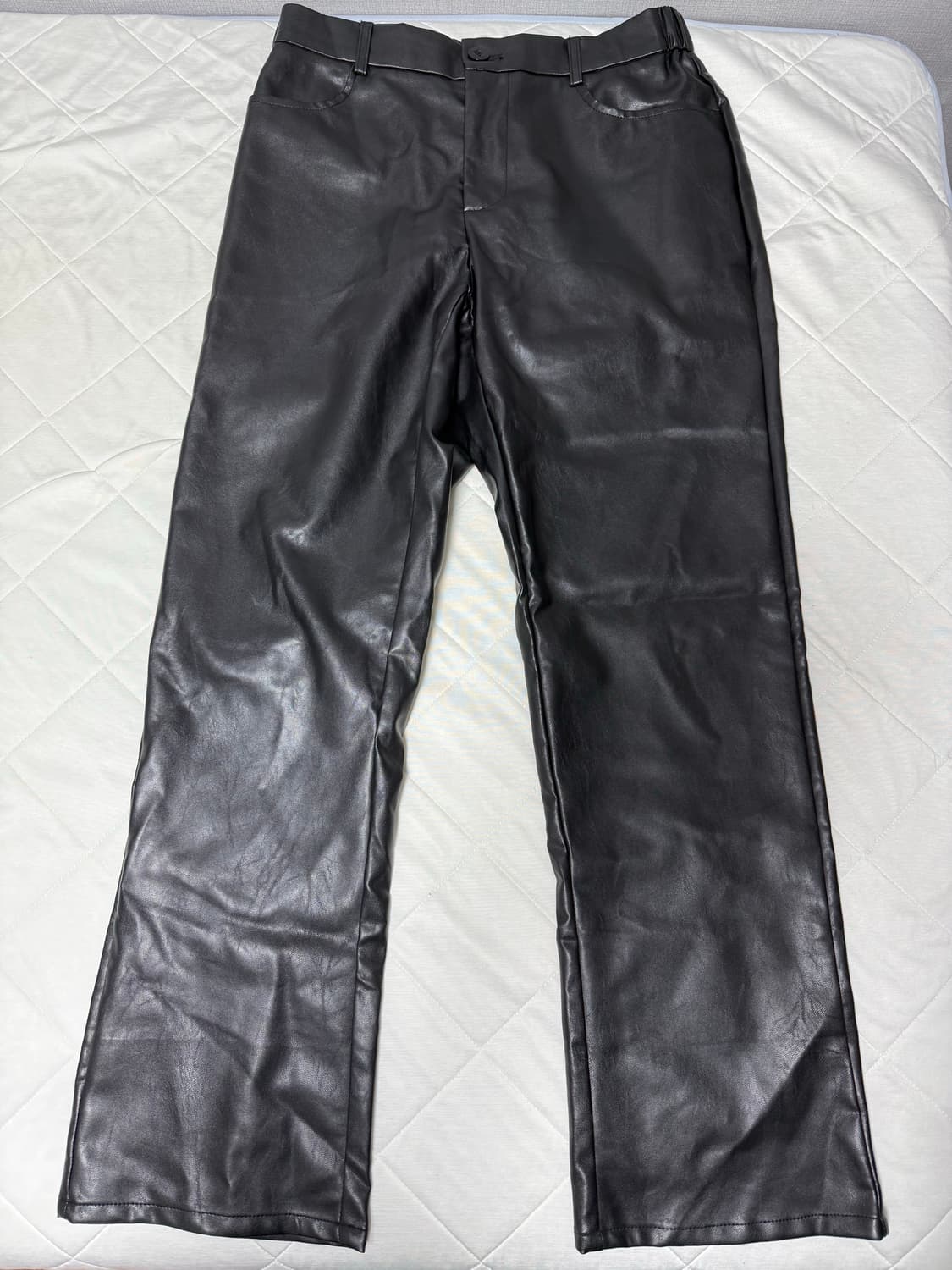 빈티지 레더 곱창 팬츠 yeezy yzy 상품이미지2