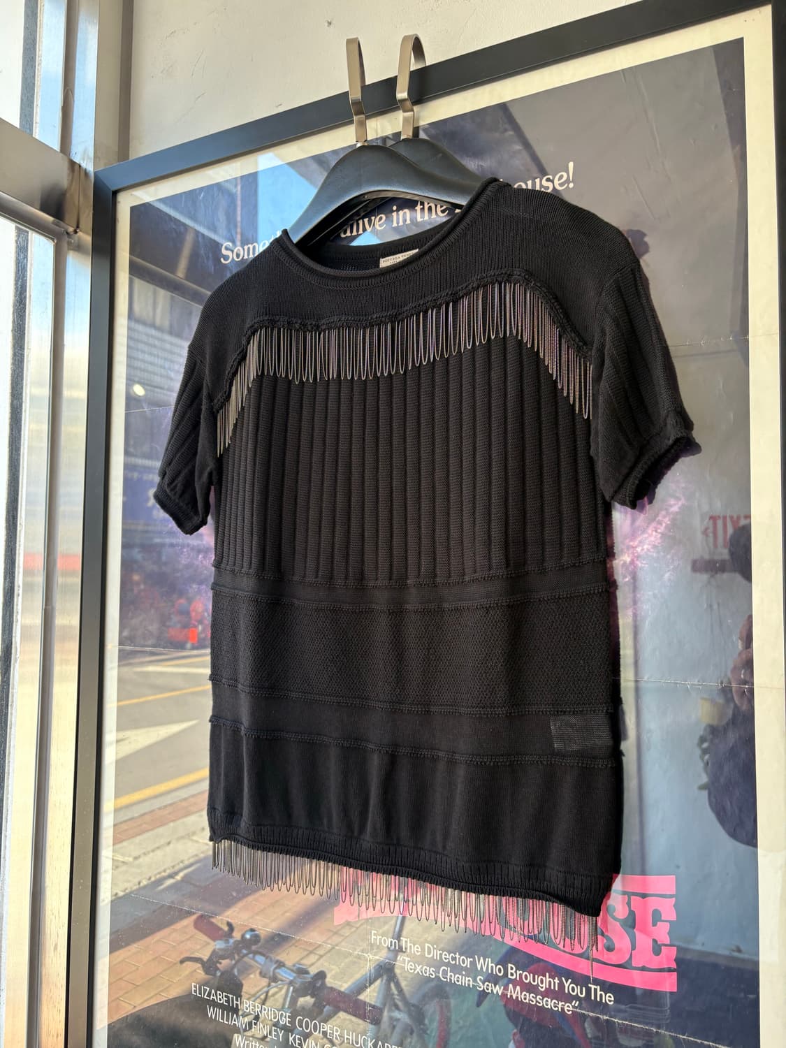 Bottega Veneta 프린지 니트 반팔 상품이미지1