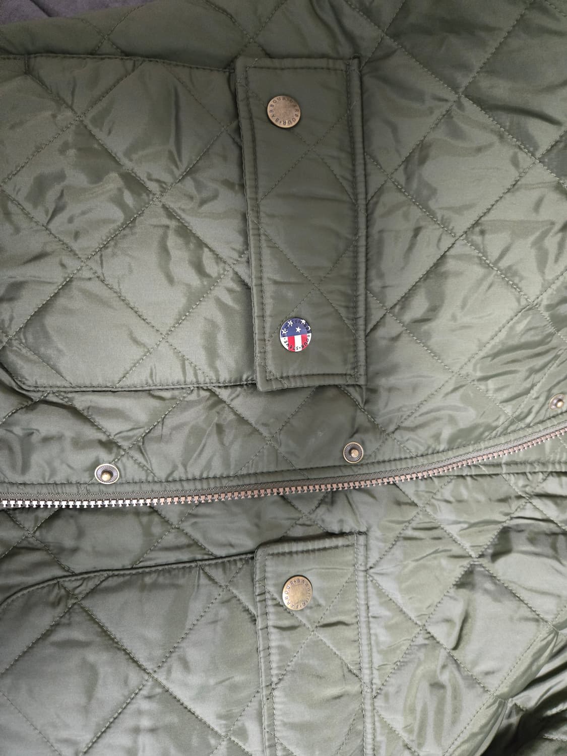 바버 barbour 스티브맥퀸 퀼팅 점퍼 M 상품이미지6