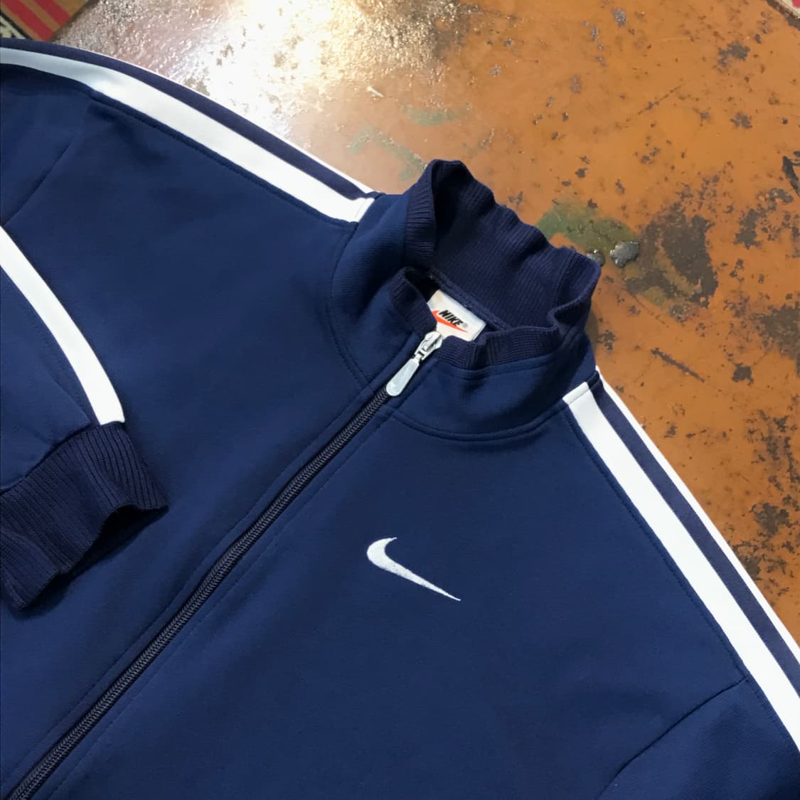 Japan 나이키 네이비 집업 져지 여성 루즈핏 남성 100 상품이미지5