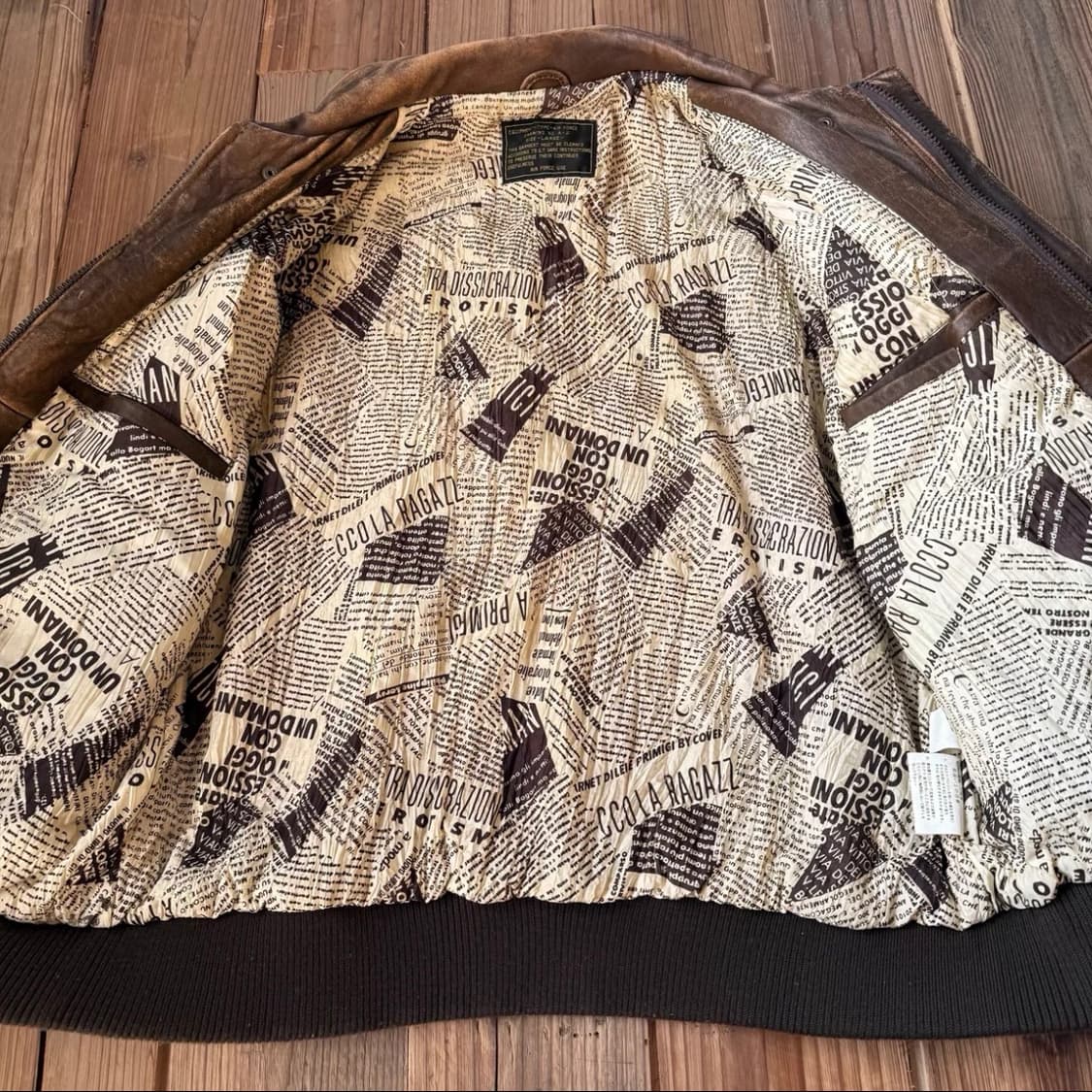 [Vintage Air Force] 재팬 메이드 A-2 자켓 상품이미지5