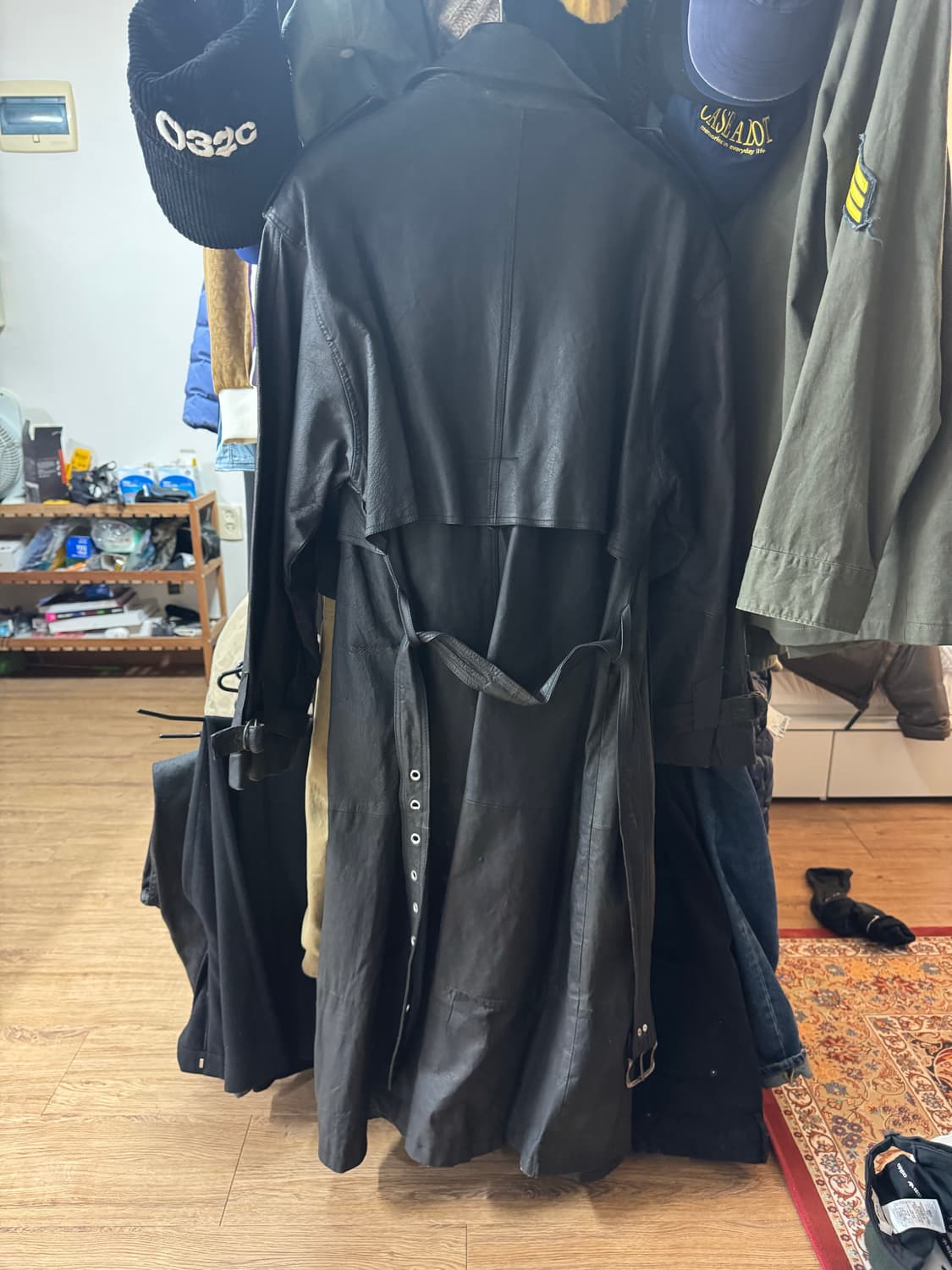 가죽 코트 상품이미지4