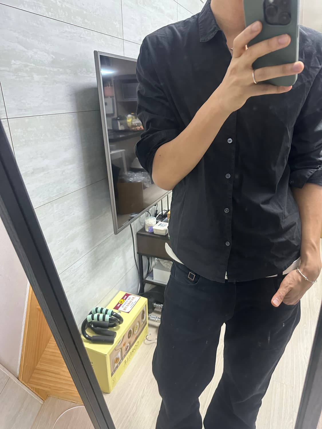 제임스펄스 블랙 셔츠 1  상품이미지5