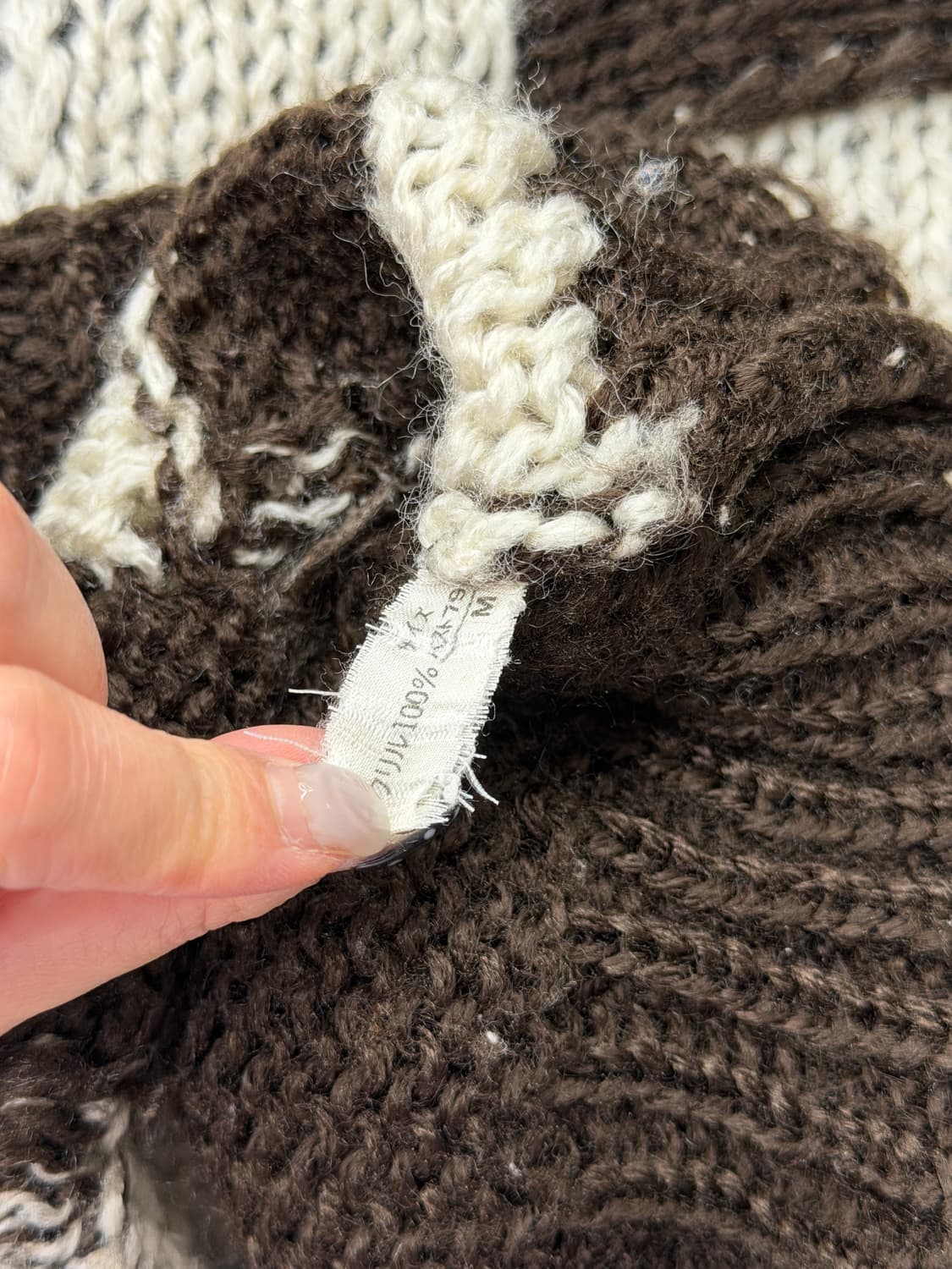 일본빈티지 브라운 스웨터 니트 상품이미지9