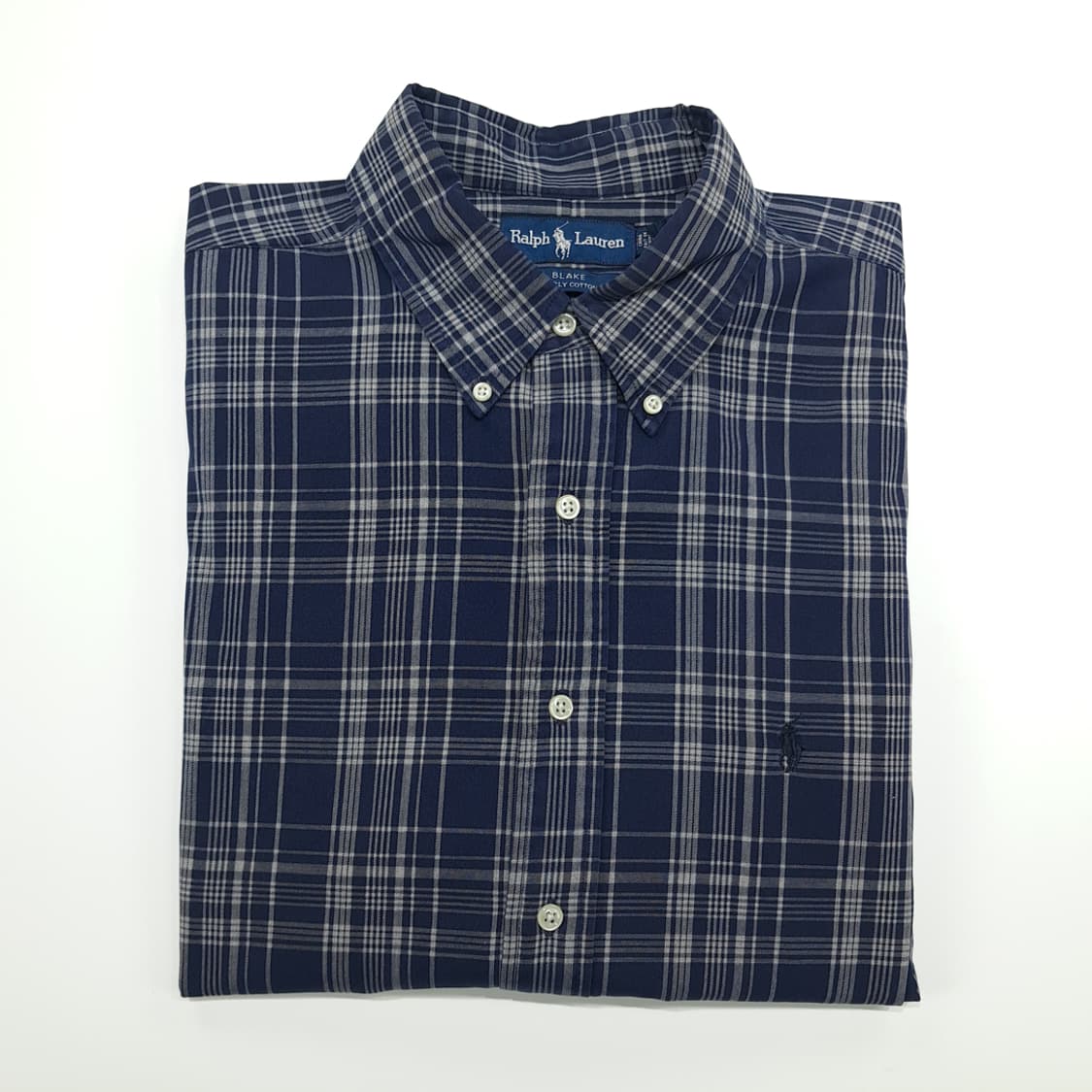 CN804 2XL 폴로 랄프로렌 네이비잉크 멀티 체크 긴팔 셔츠 남방 상품이미지8