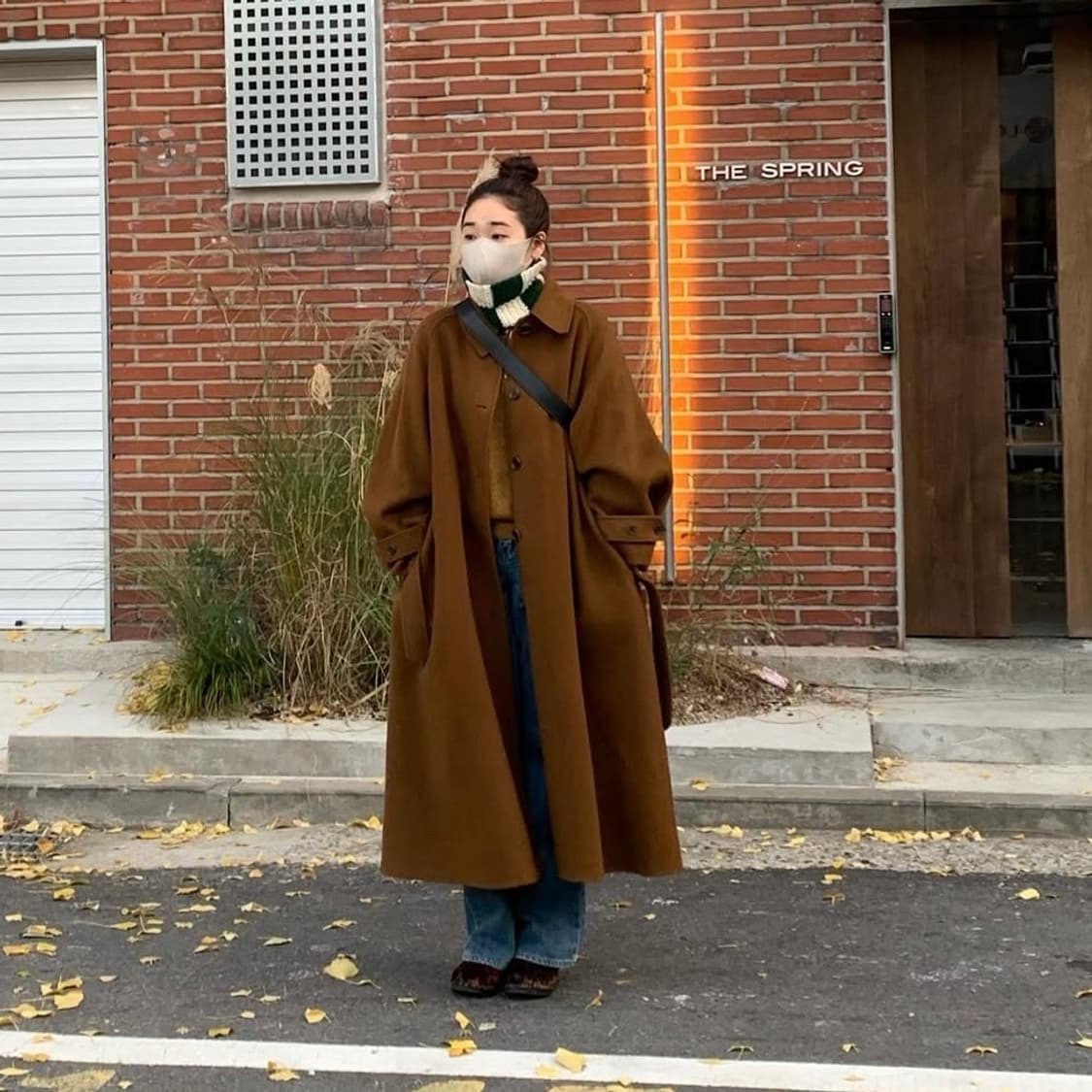 쉬이즈큐트 롱코트 블랙 상품이미지4