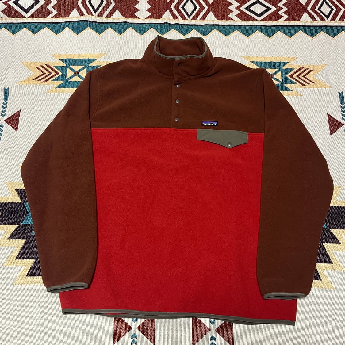 새제품 파타고니아 신칠라 스냅티 xxl 아만니타 레드 상품이미지3