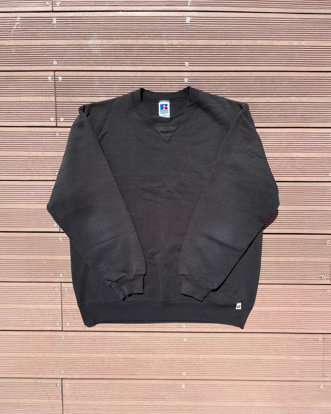 90s russell athletic 스웻셔츠 블랙 상품이미지2