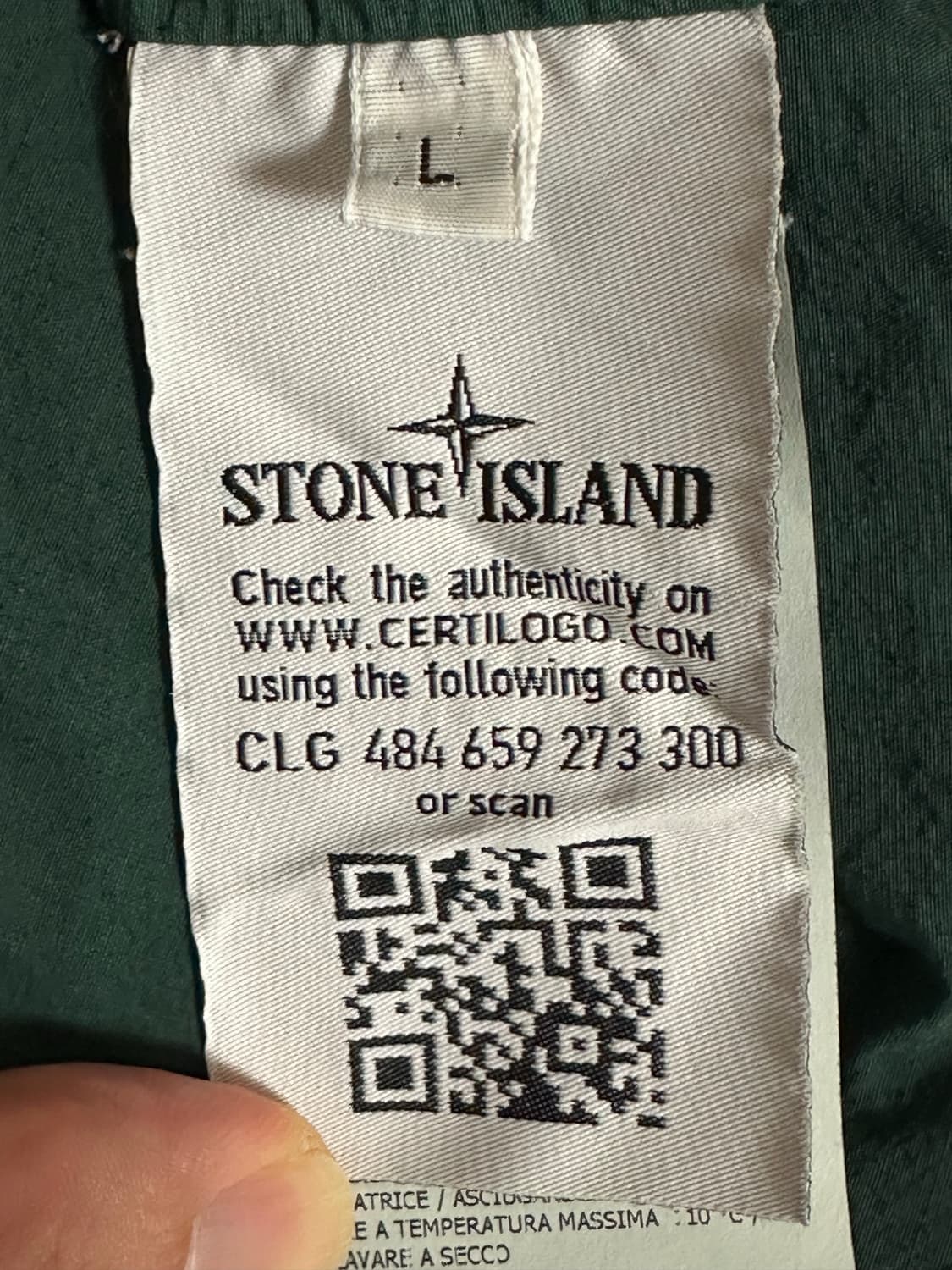 [L size] 21SS 스톤아일랜드 후드 윈드 브레이커 그린 상품이미지7