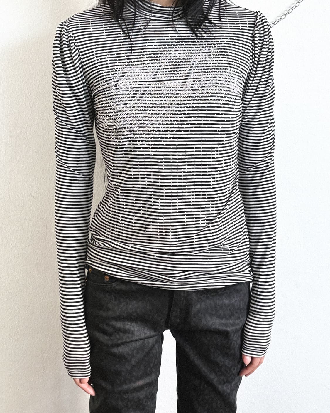 new* 지안프랑코페레 디지코어 스트라이프 롱슬리브 상품이미지1