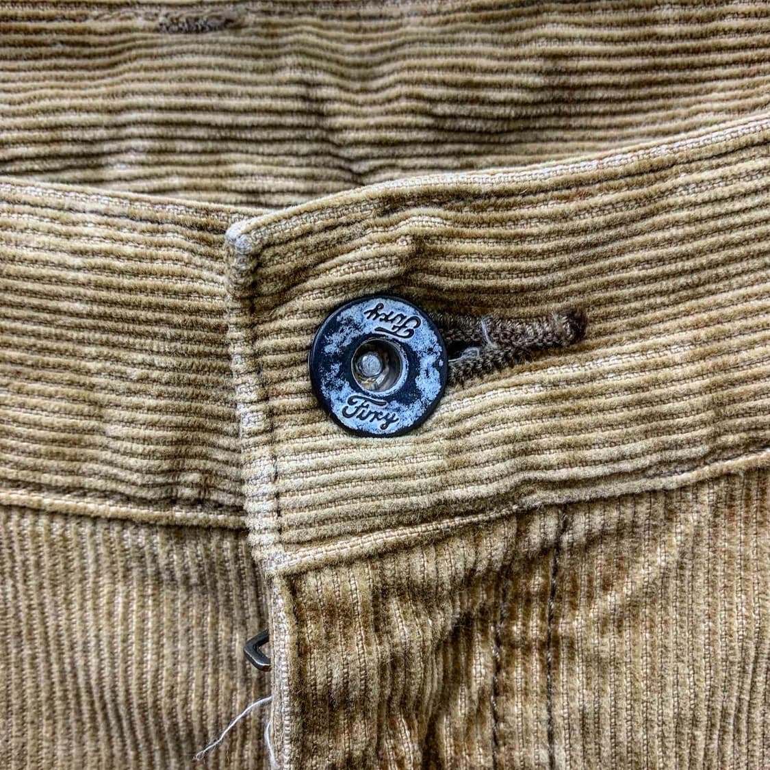 네이버후드 베이지 코듀로이 스트레이트 팬츠 상품이미지4