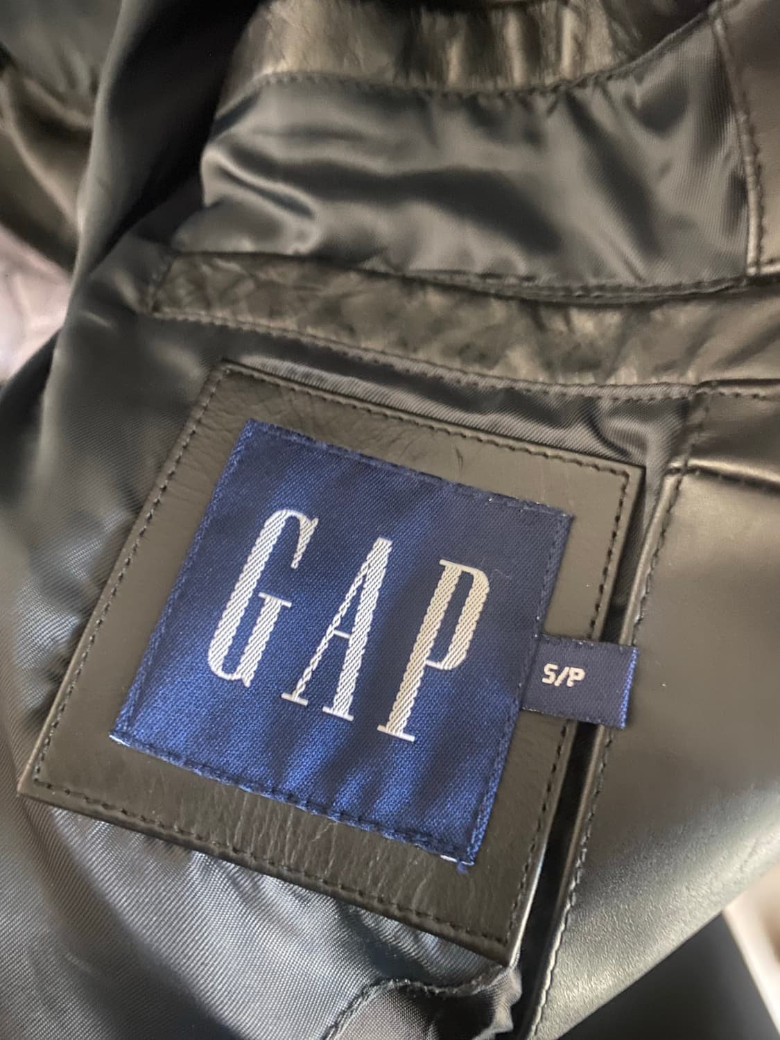 갭 레더 블레이져 s 상품이미지2