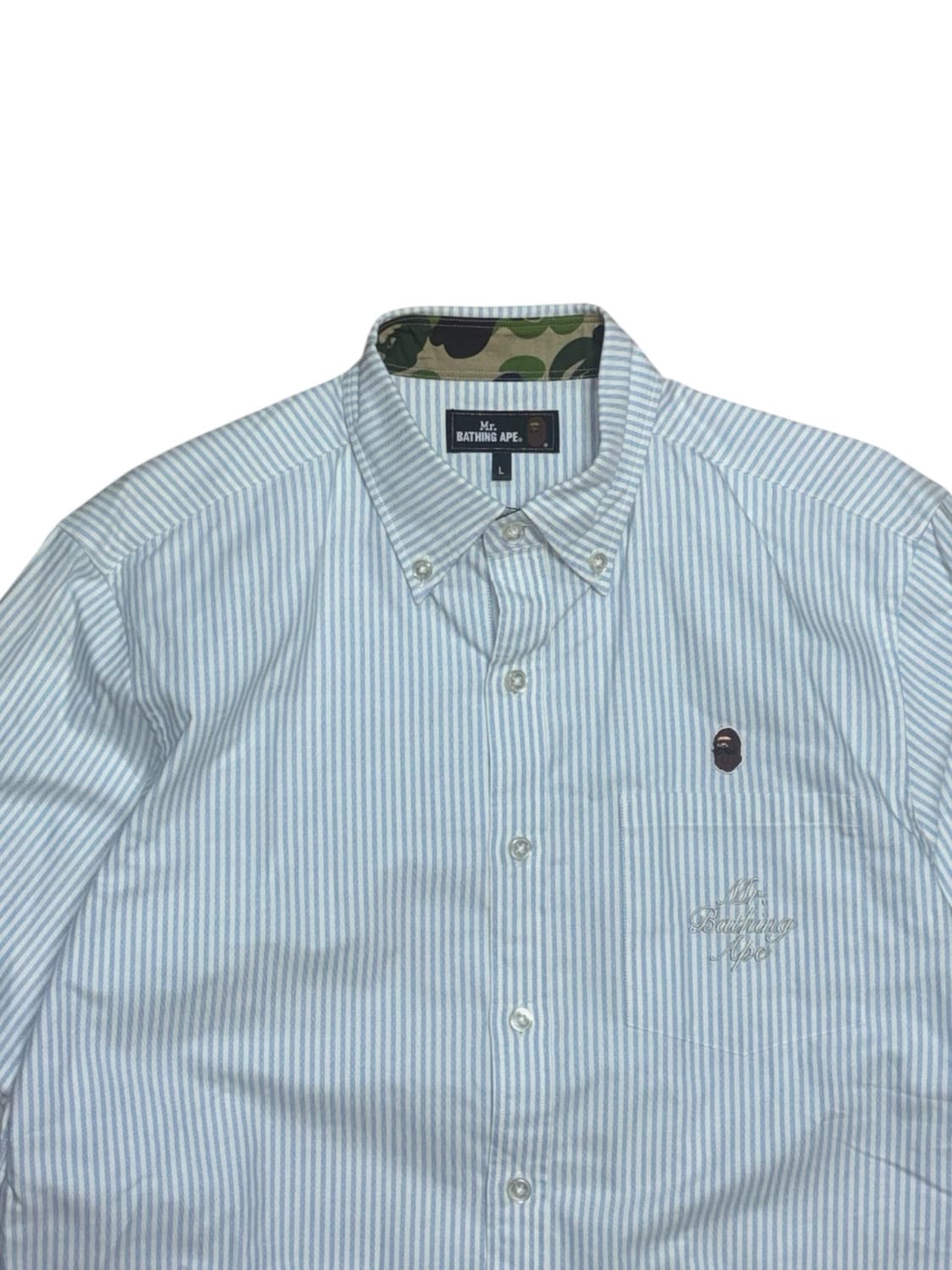 베이프 미스터베이프 옥스포드 셔츠 상품이미지4