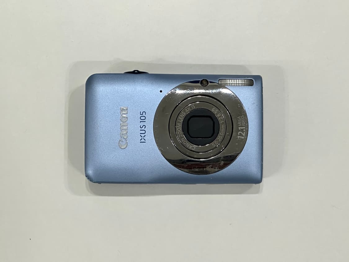 캐논 익서스 105 블루 디지털카메라 빈티지디카 작례있음 상품이미지1