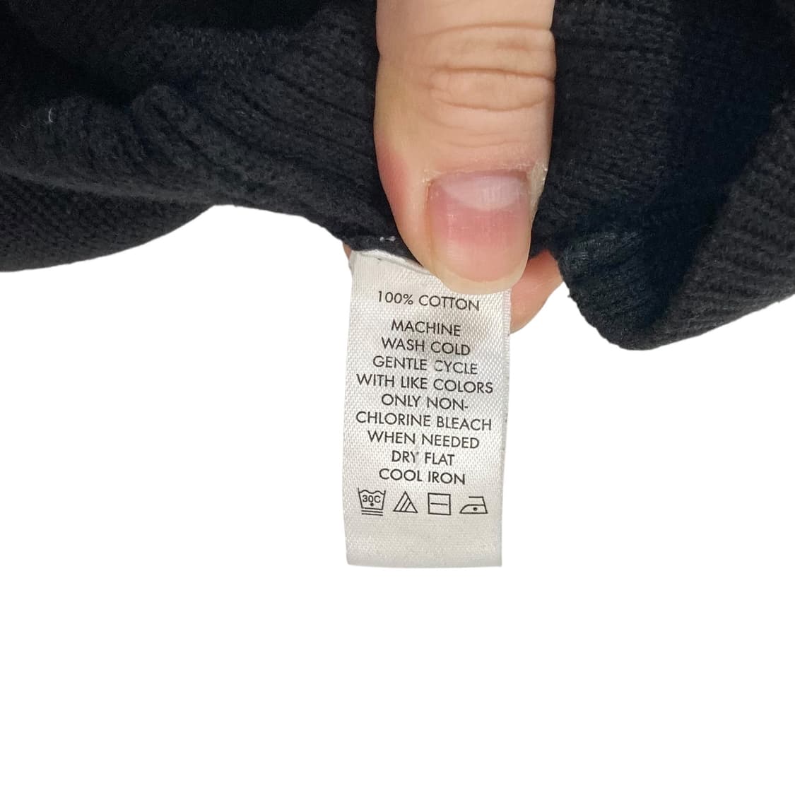 캘빈클라인 블랙 니트집업 상품이미지4